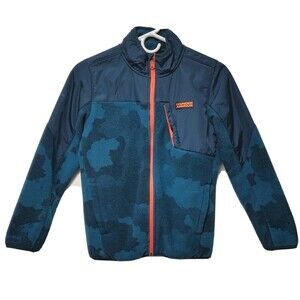 Under Armour Fleece Jacket Techno Teal Young Medium NWT